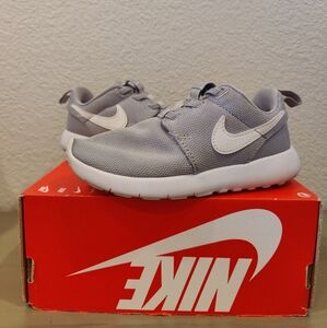 Nike Roshe Run Shoes Wolf Grey Kids
